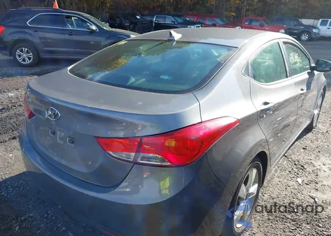 2013 Hyundai Elantra Gls z USA, uszkodzony, nr VIN 5NPDH4AE2DH347835